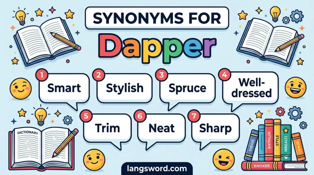 synonyms for dapper
