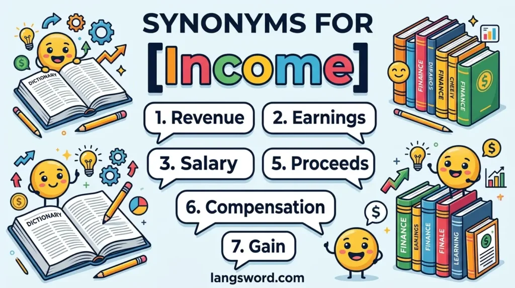 synonyms for income