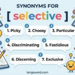 synonyms for selective